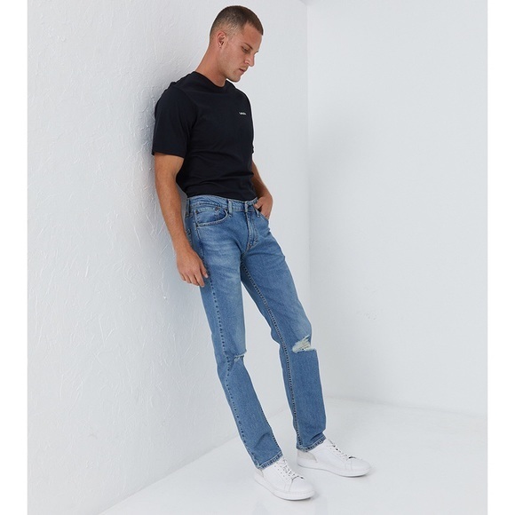 Levi’s Distressed 511 Slim Fit Jeans 36x30 - Picture 1 of 13